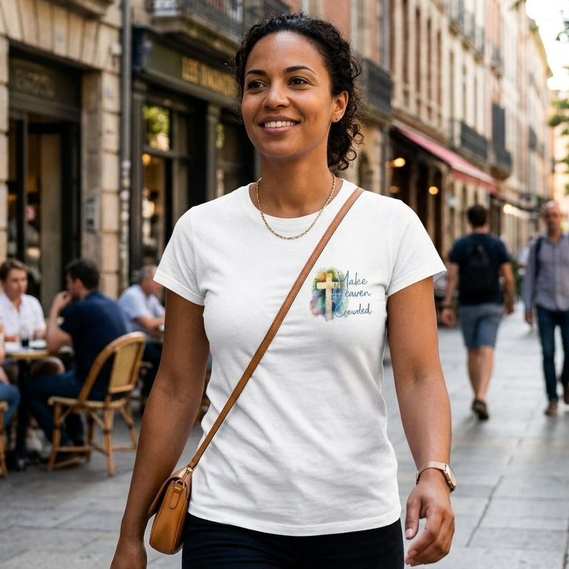 Crowded Fitted T-Shirt