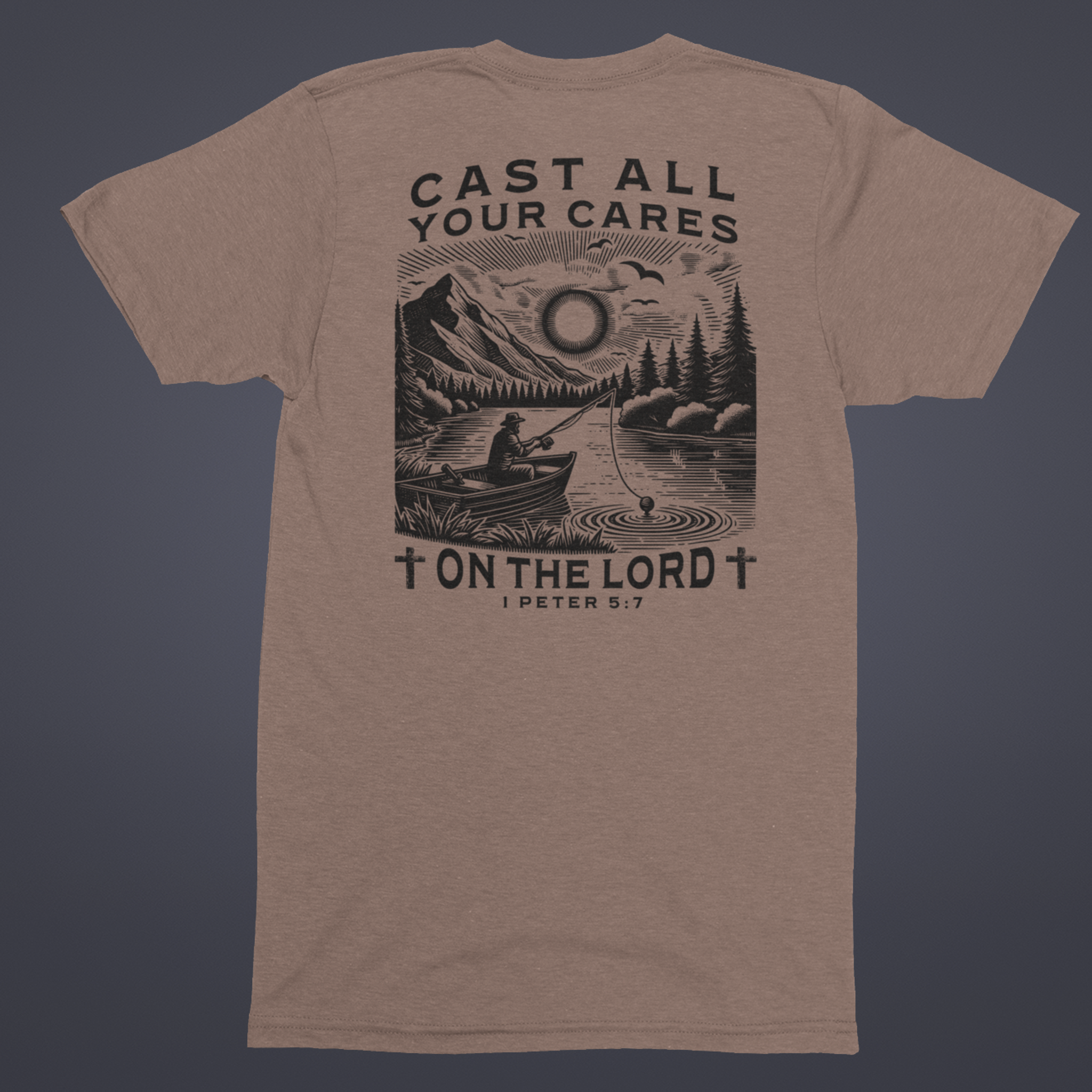 Cast All Your Cares Men's T-Shirt