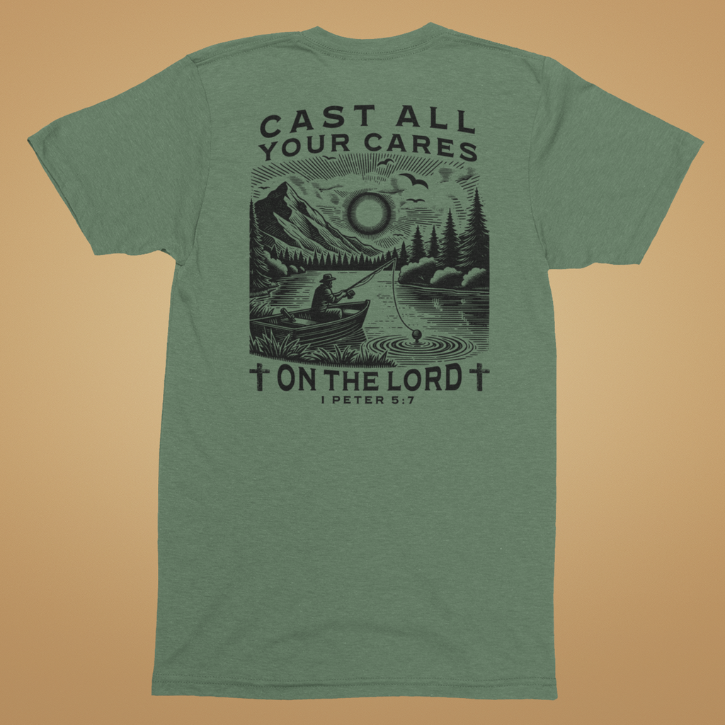 Cast All Your Cares Men's T-Shirt