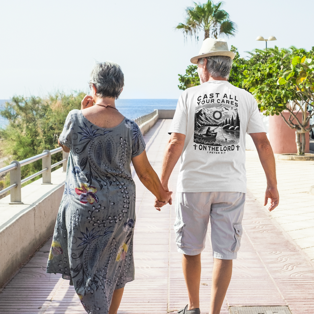 Cast All Your Cares Men's T-Shirt