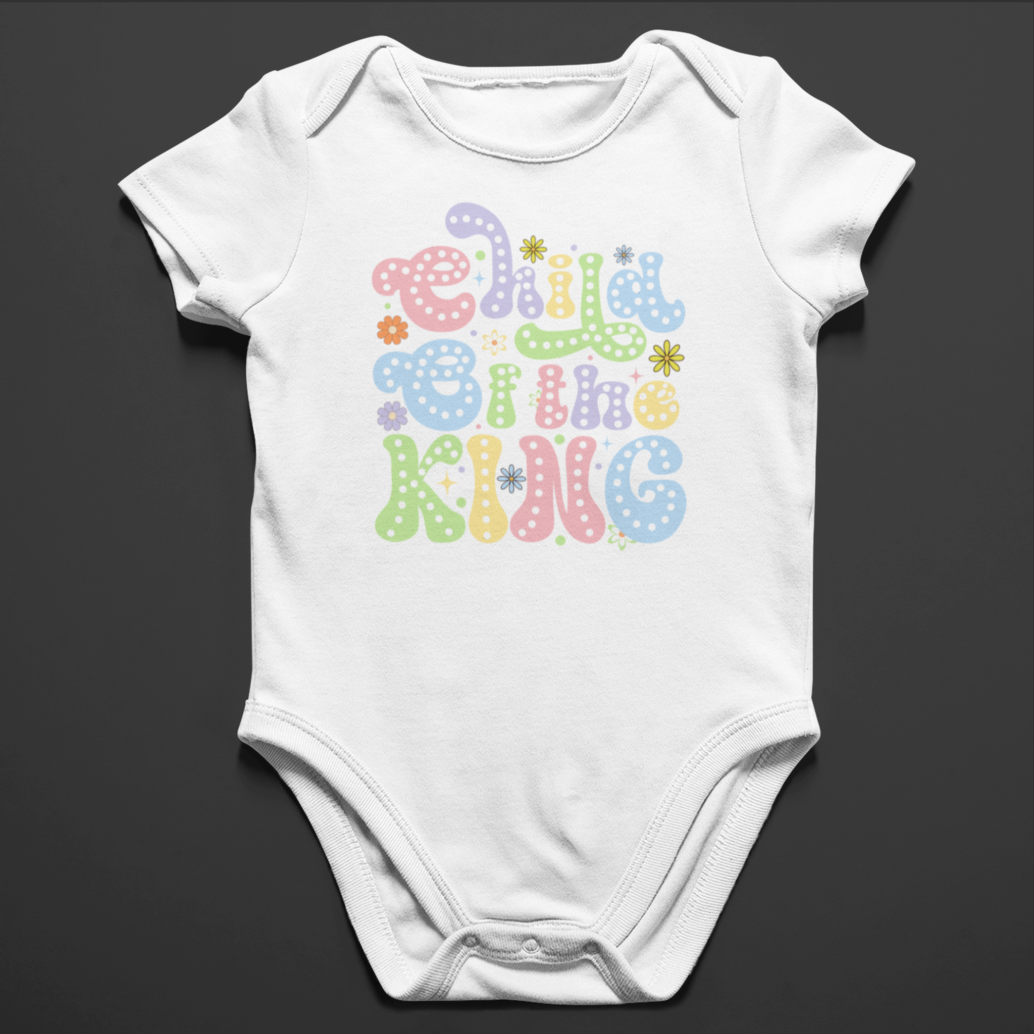 Child Of The King Baby Grow – Short Sleeve
