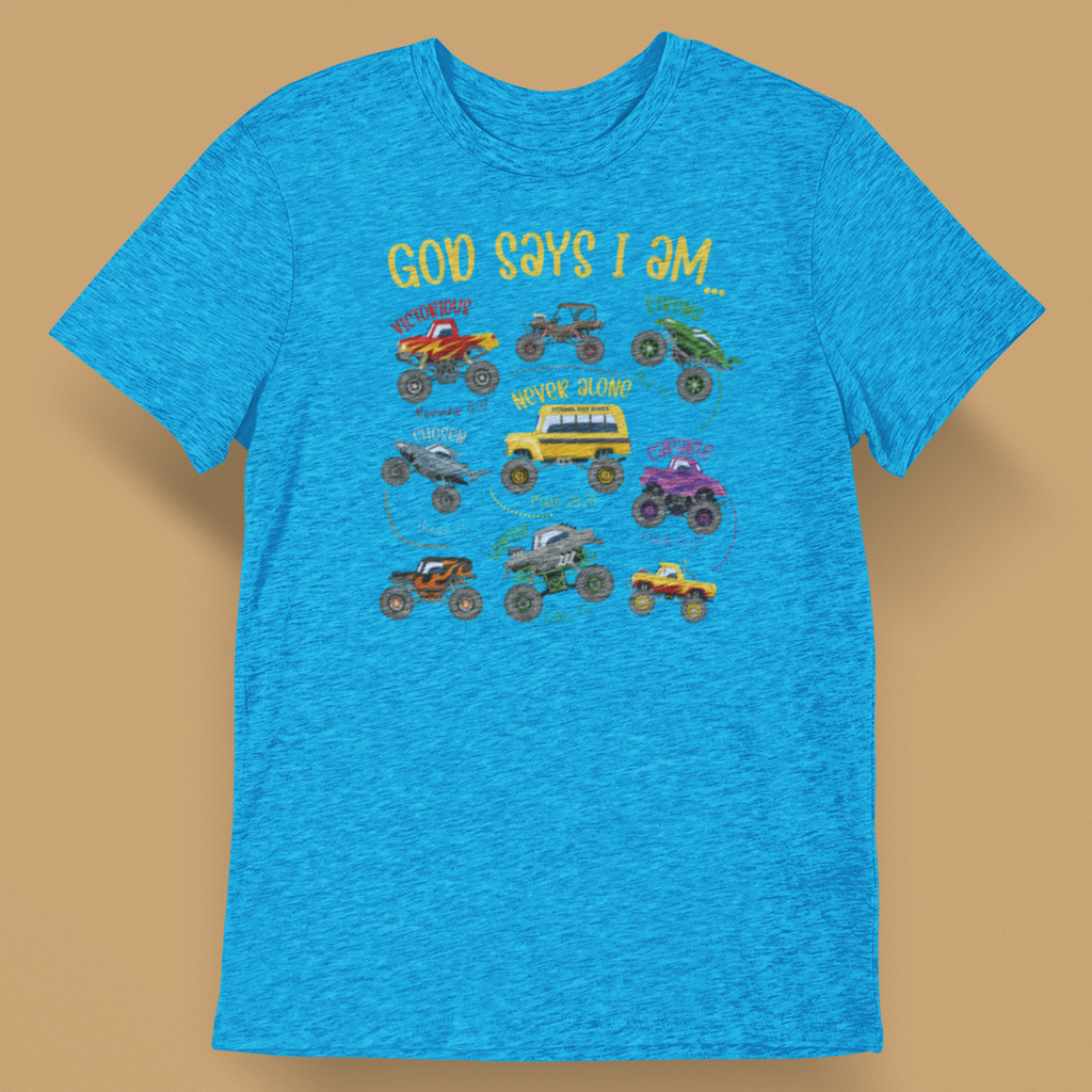 God Says I Am Kids Tee