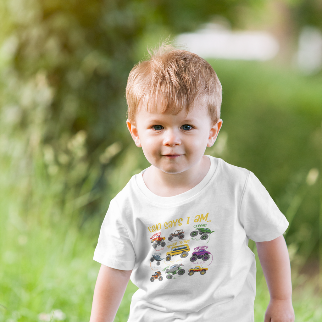 God Says I Am Kids Tee