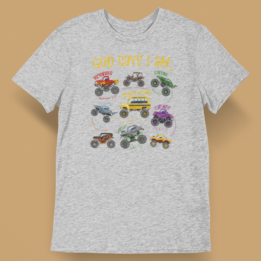 God Says I Am Kids Tee