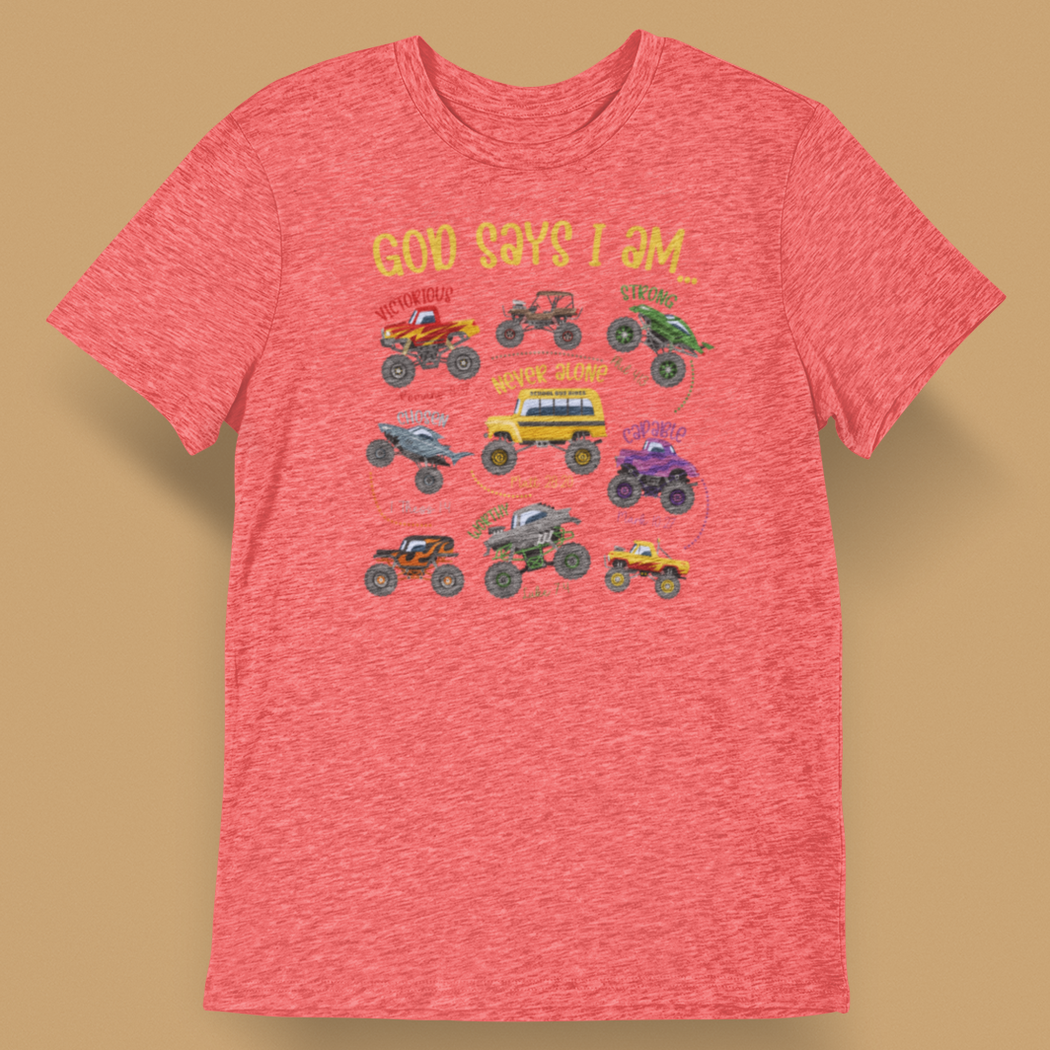 God Says I Am Kids Tee