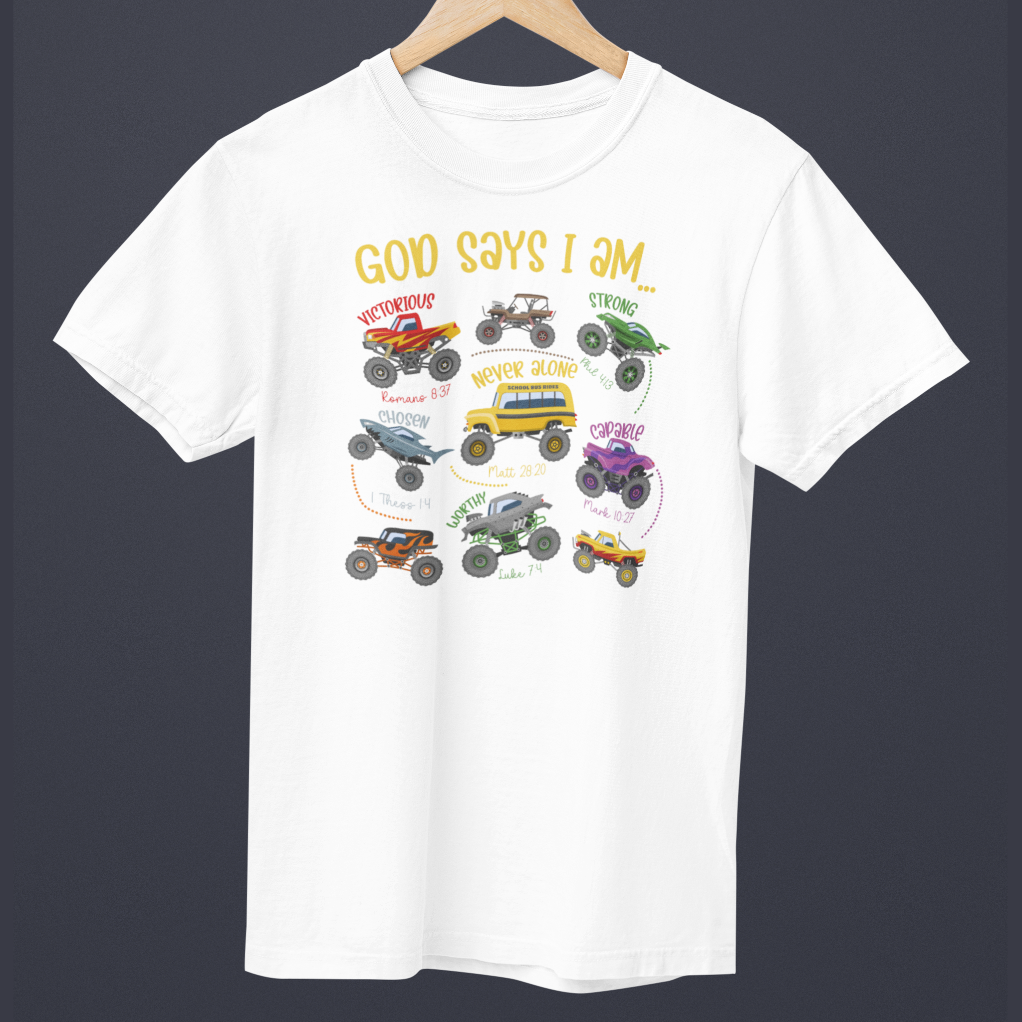 God Says I Am Kids Tee