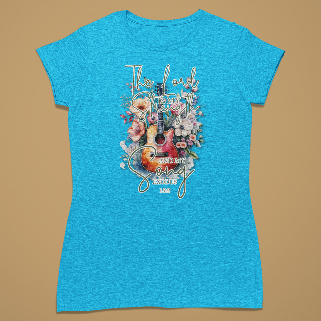 Guitar - Fitted T-Shirt