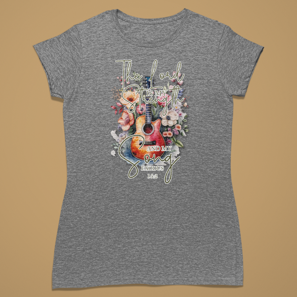 Guitar - Fitted T-Shirt