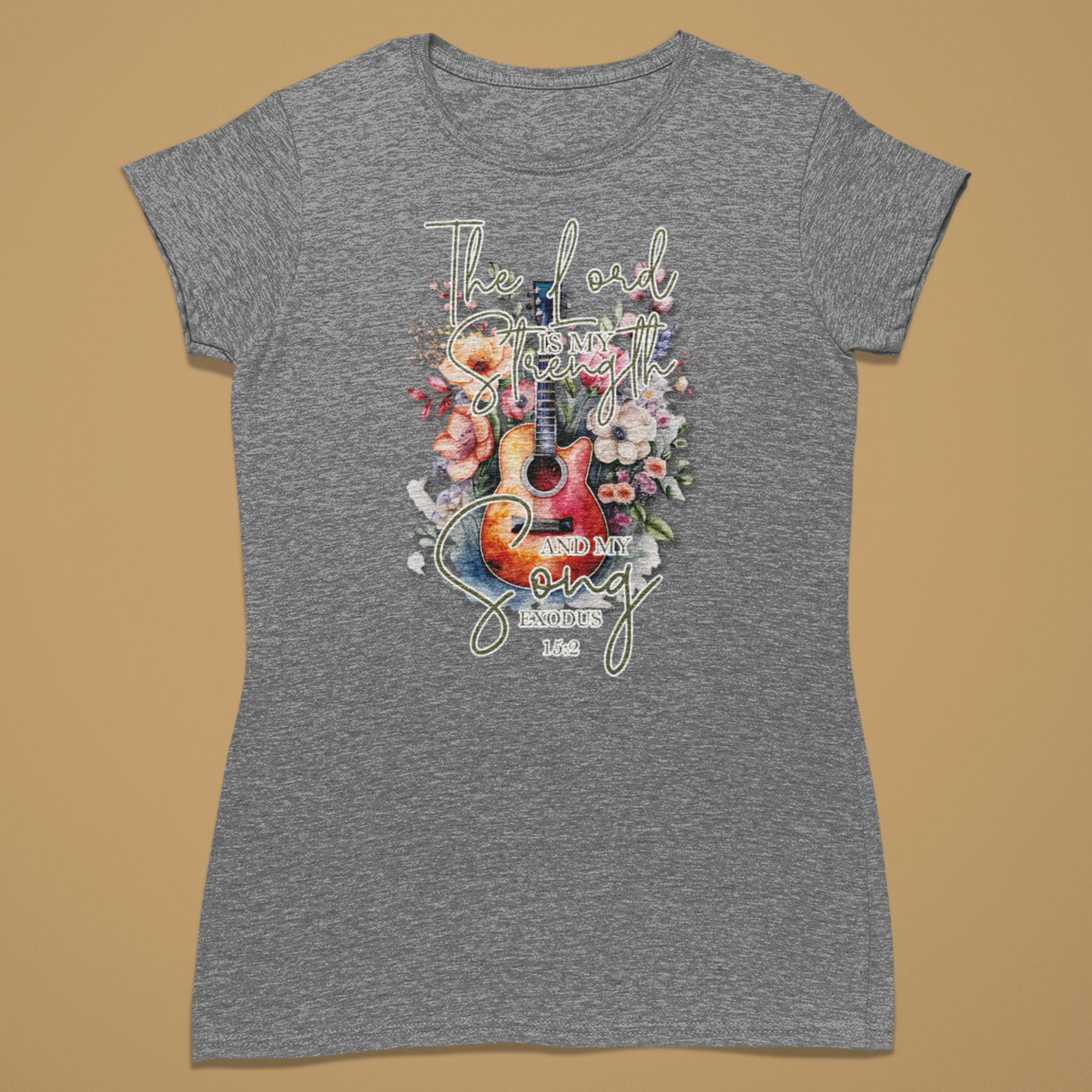 Guitar - Fitted T-Shirt
