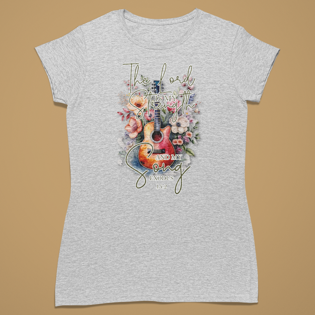 Guitar - Fitted T-Shirt
