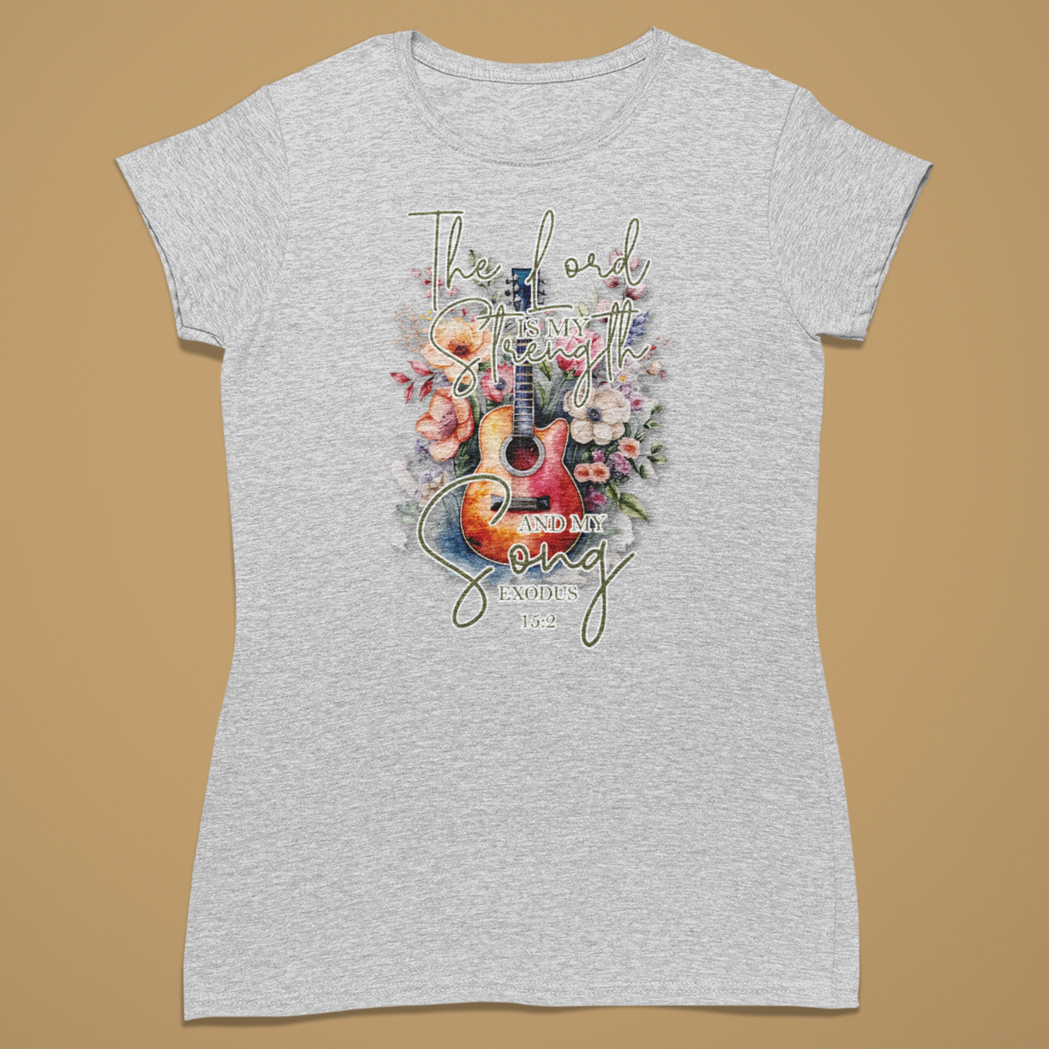 Guitar - Fitted T-Shirt