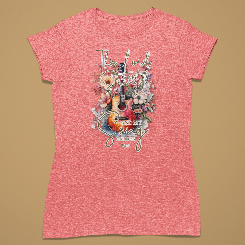 Guitar - Fitted T-Shirt