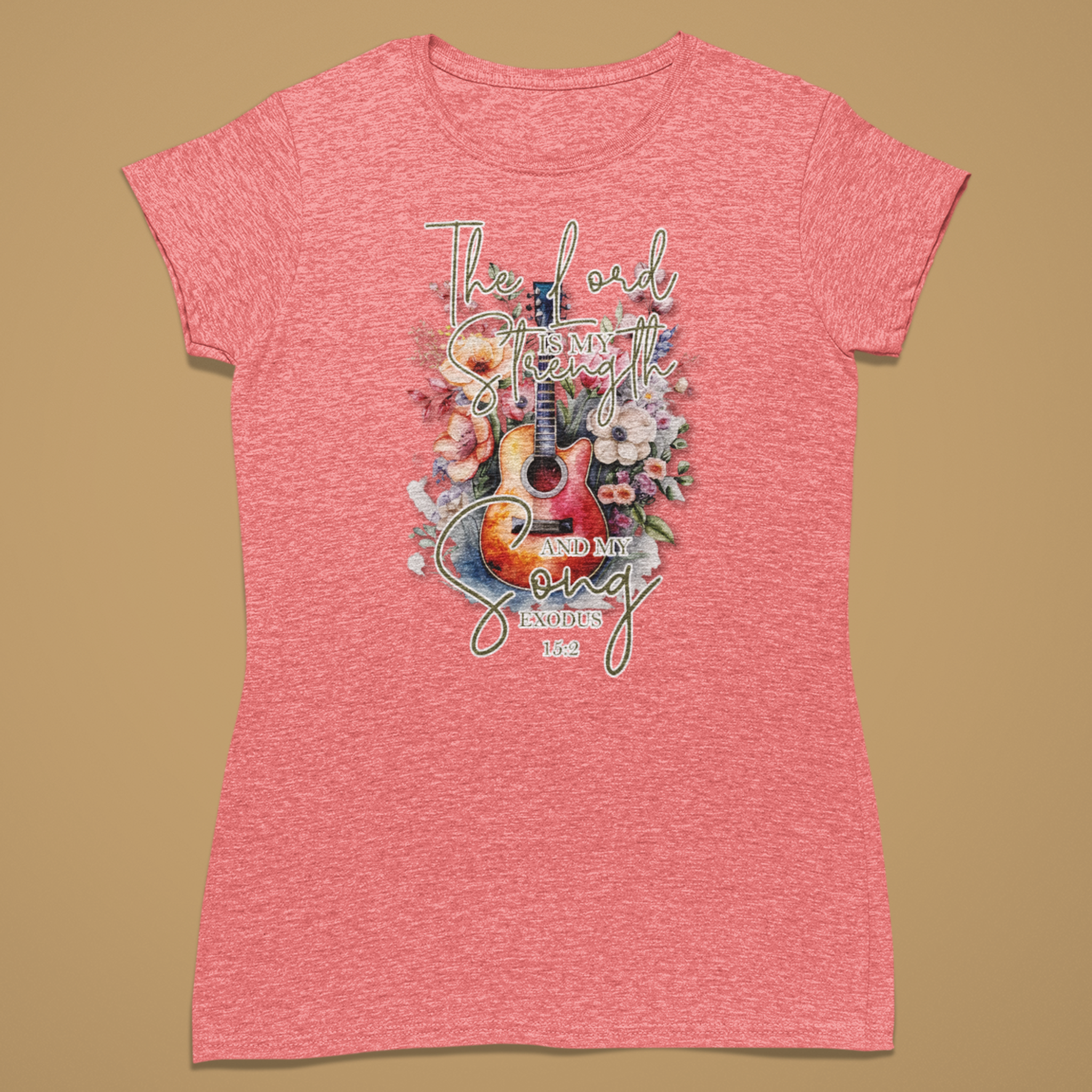 Guitar - Fitted T-Shirt