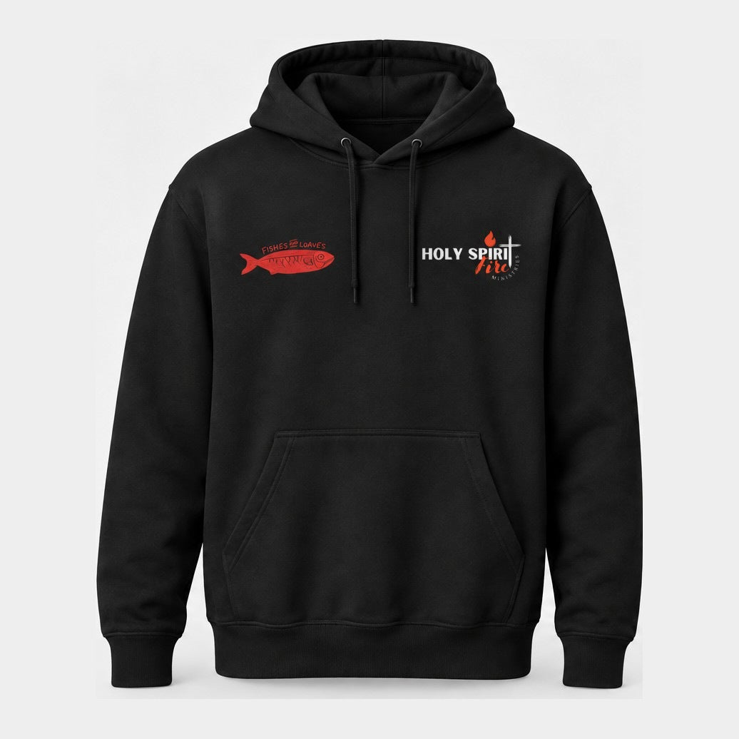 Fishes & Loaves hoodie - front