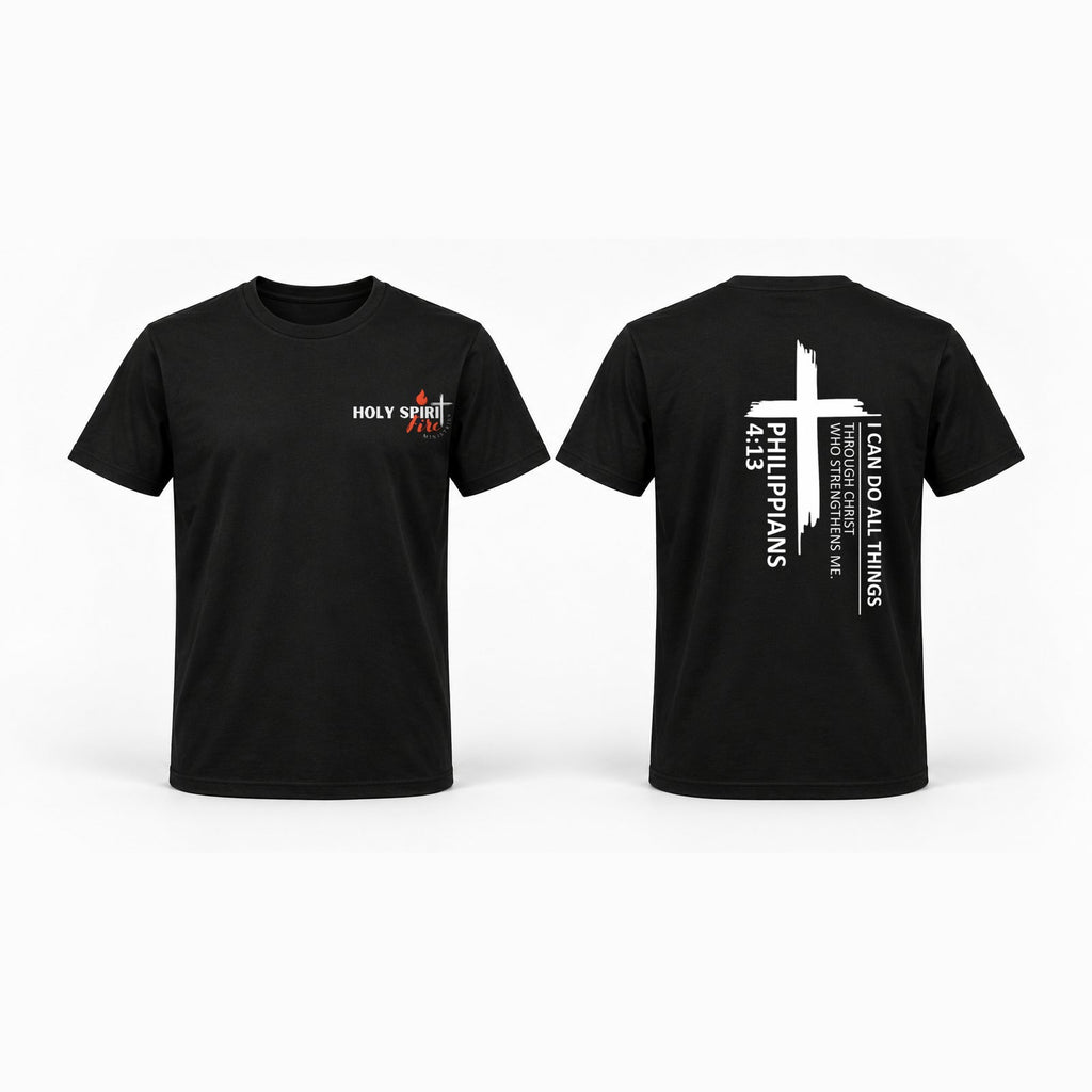 Philippians 4:13 - Holy Spirit Fire Classic Tee