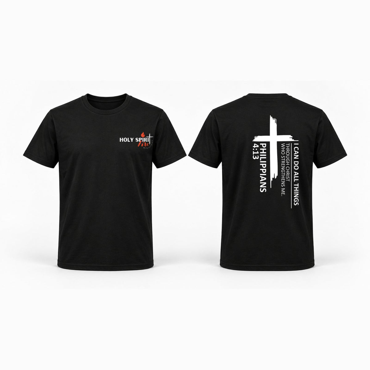 Philippians 4:13 - Holy Spirit Fire Classic Tee