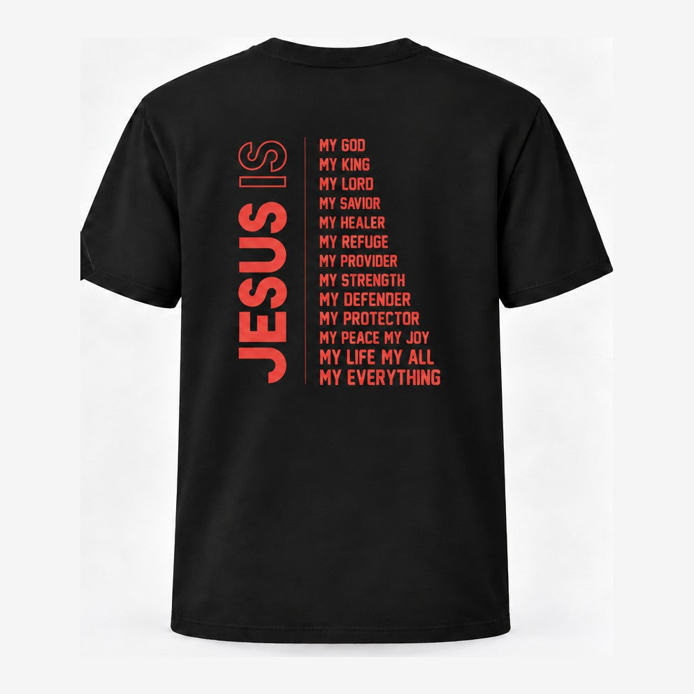 Jesus Is tee - back