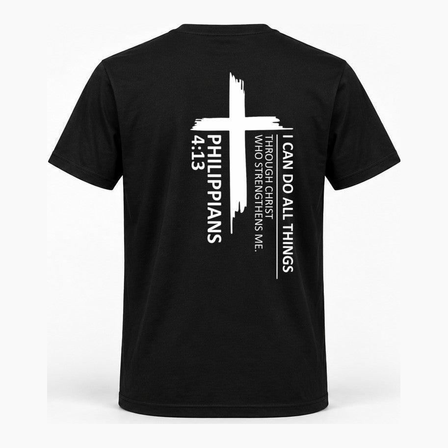 Philippians 4:13 tee - back
