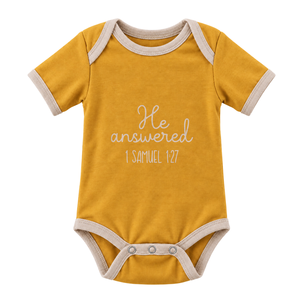 He Answered baby grow, Mustard