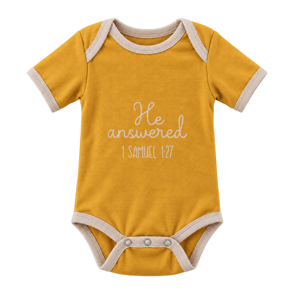 He Answered baby grow, Mustard