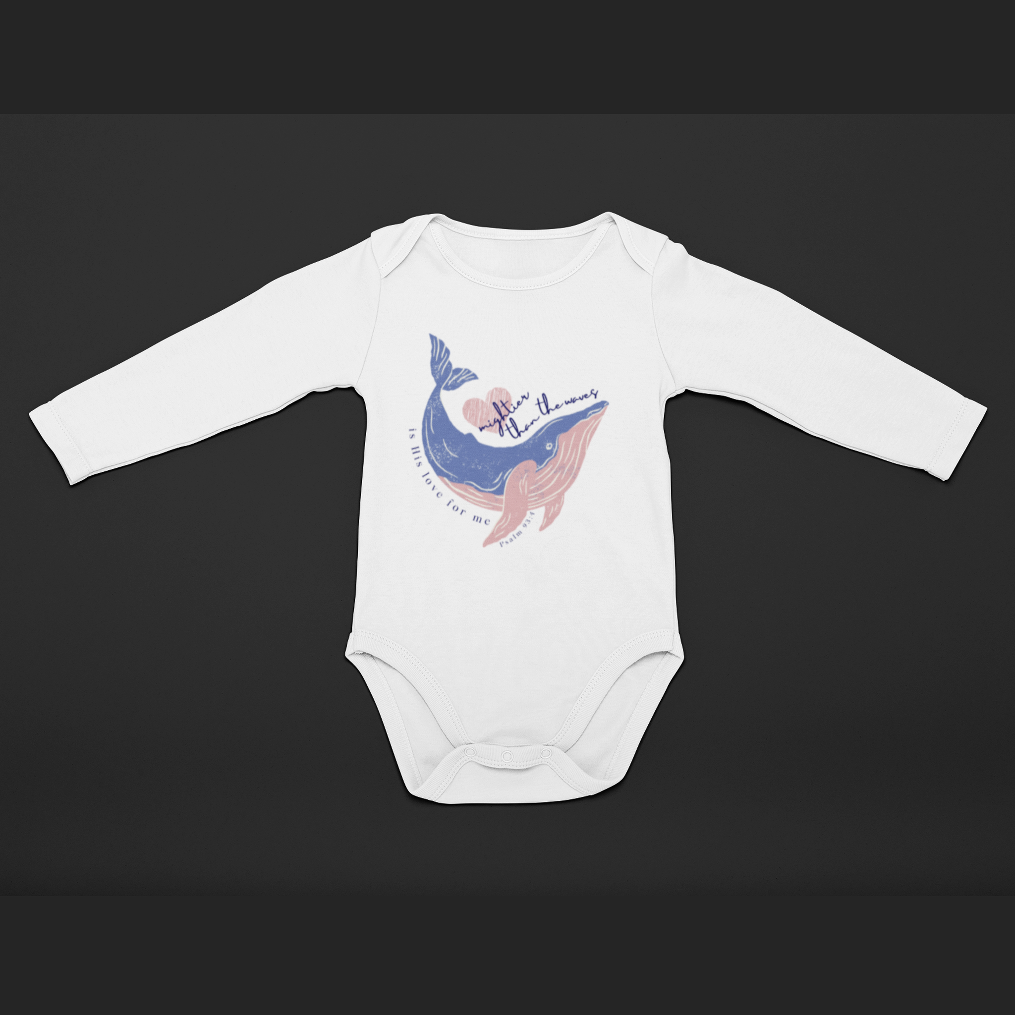His Love For Me Baby Grow – Long Sleeve