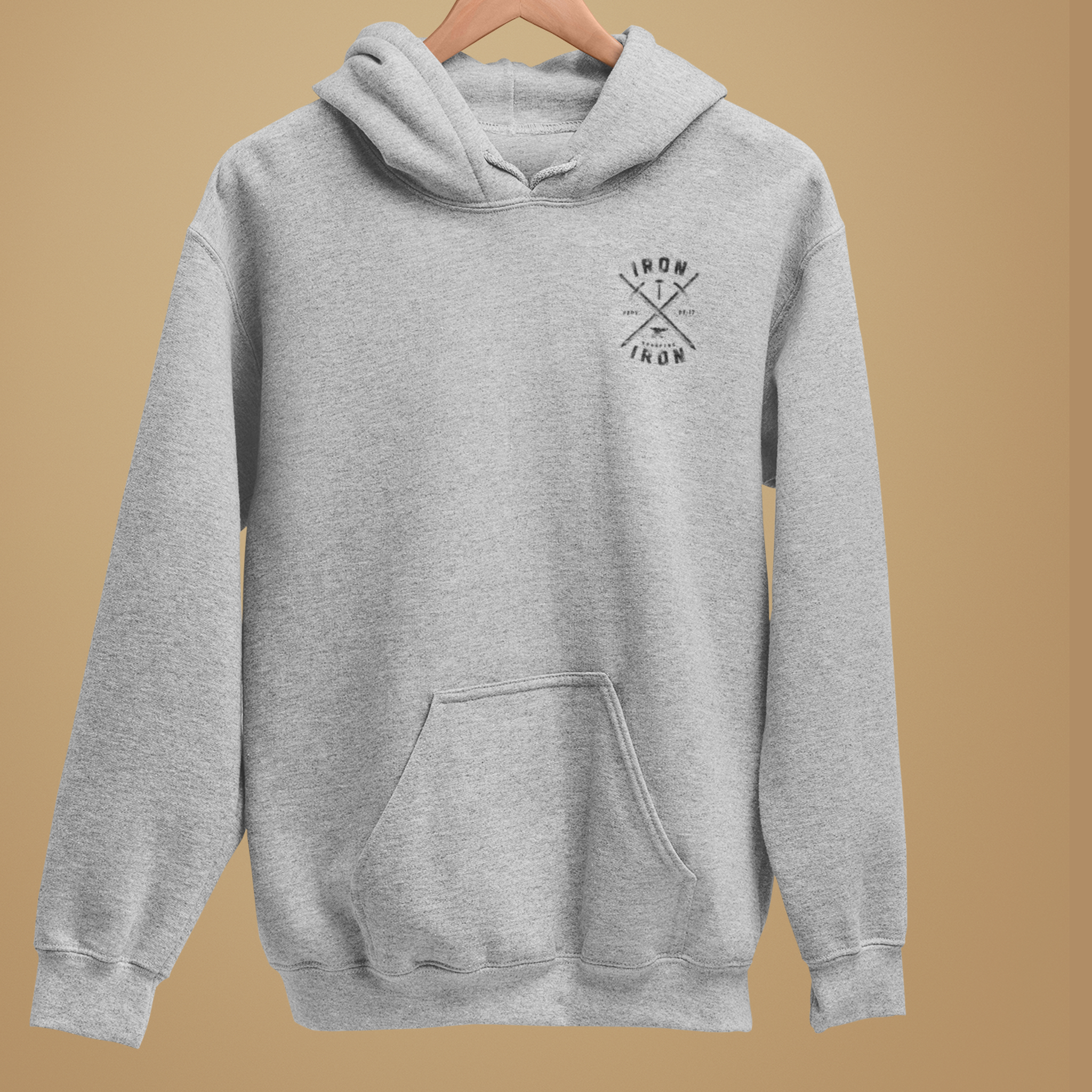 Iron Sharpens Front and Back - Unisex Hoodie