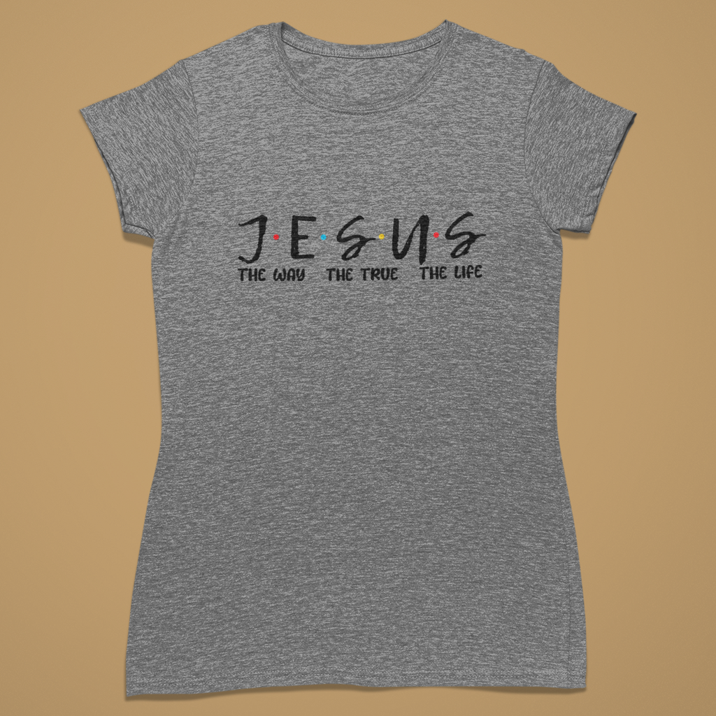 Jesus Friends - Fitted T-Shirt