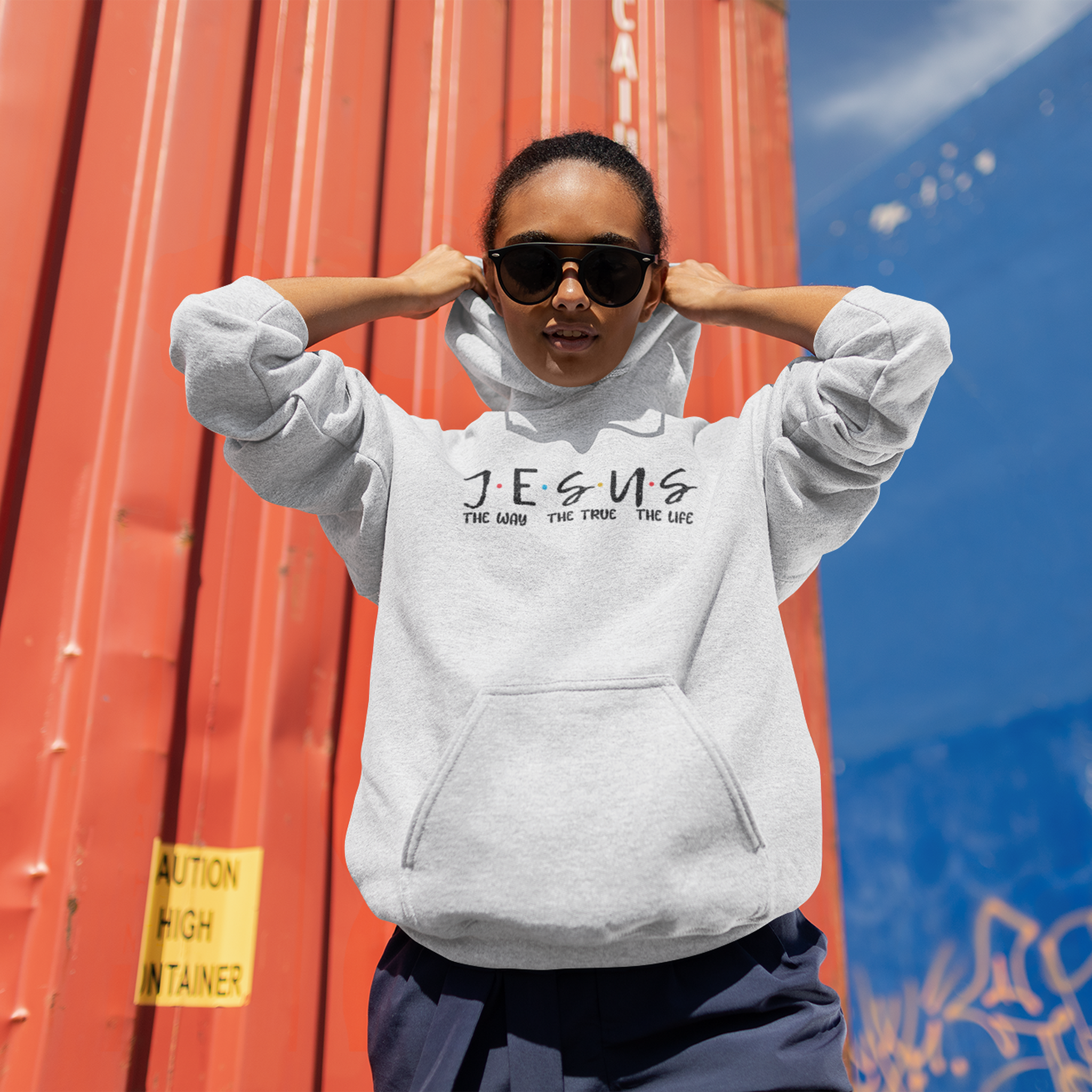 Jesus "Friends" - Unisex Hoodie