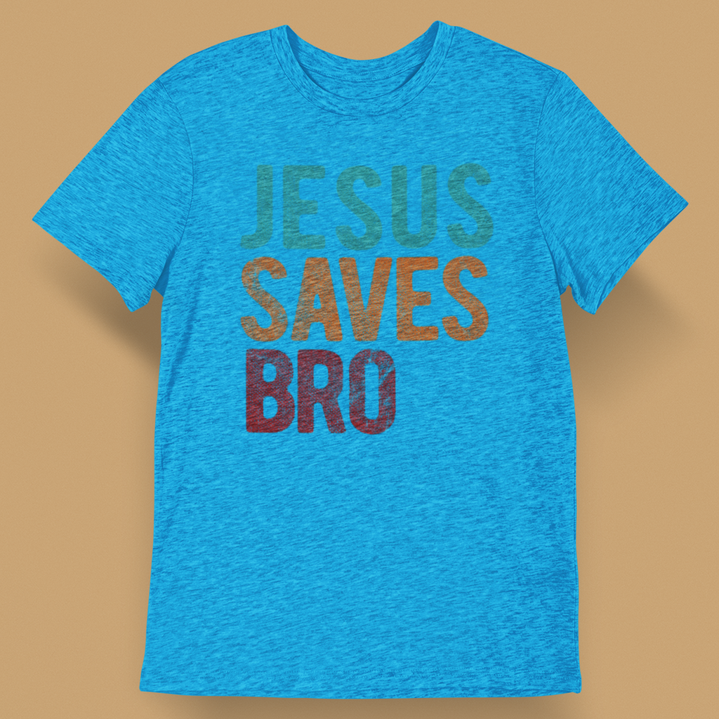 Jesus Saves Bro Kids Tee