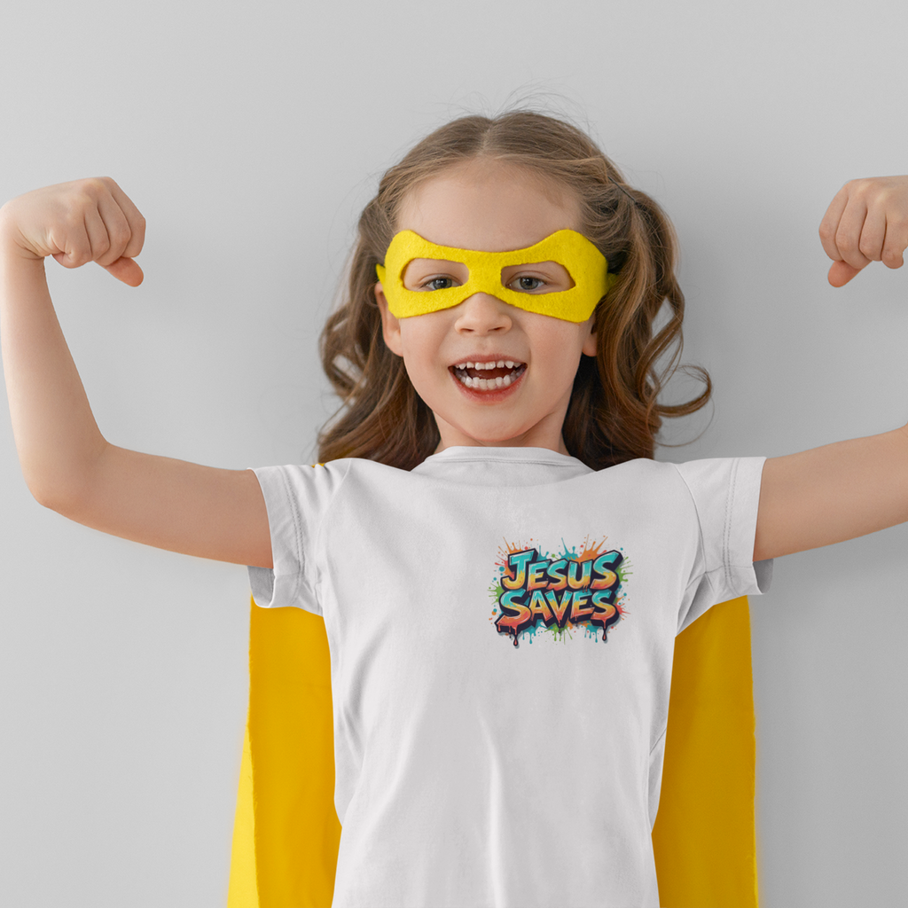 Jesus Saves Kids Tee