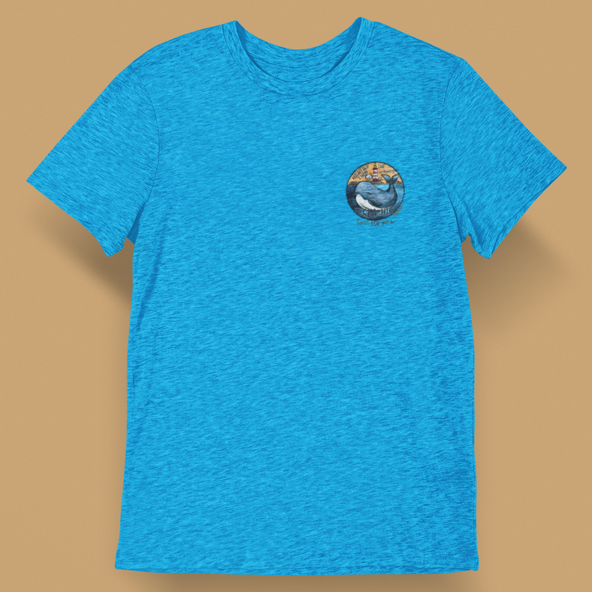 Mightier Than The Waves Kids Tee (Front & Back)