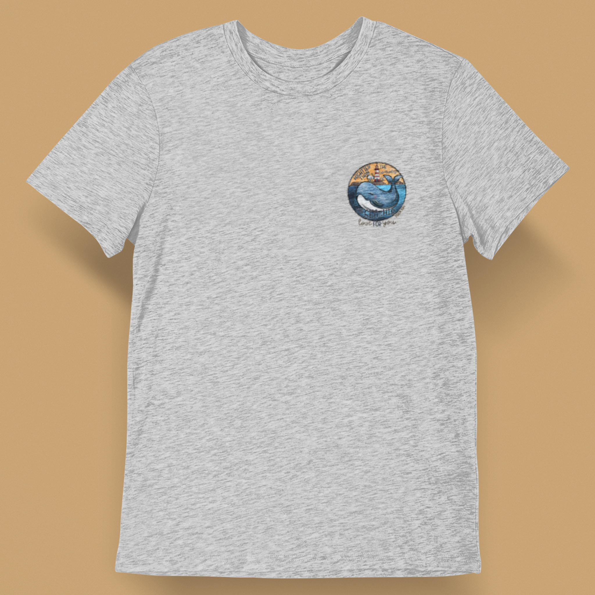 Mightier Than The Waves Kids Tee (Front & Back)