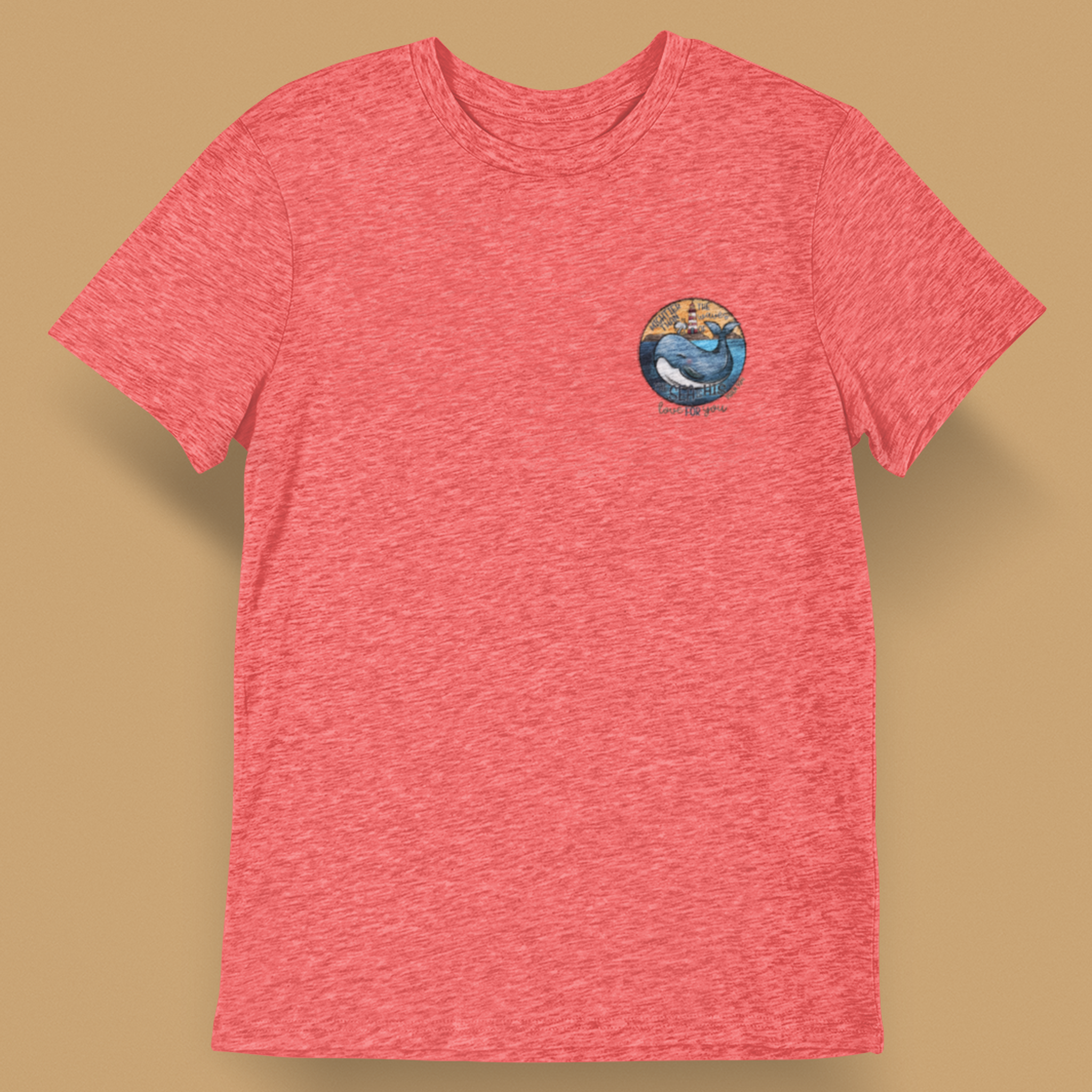 Mightier Than The Waves Kids Tee (Front & Back)