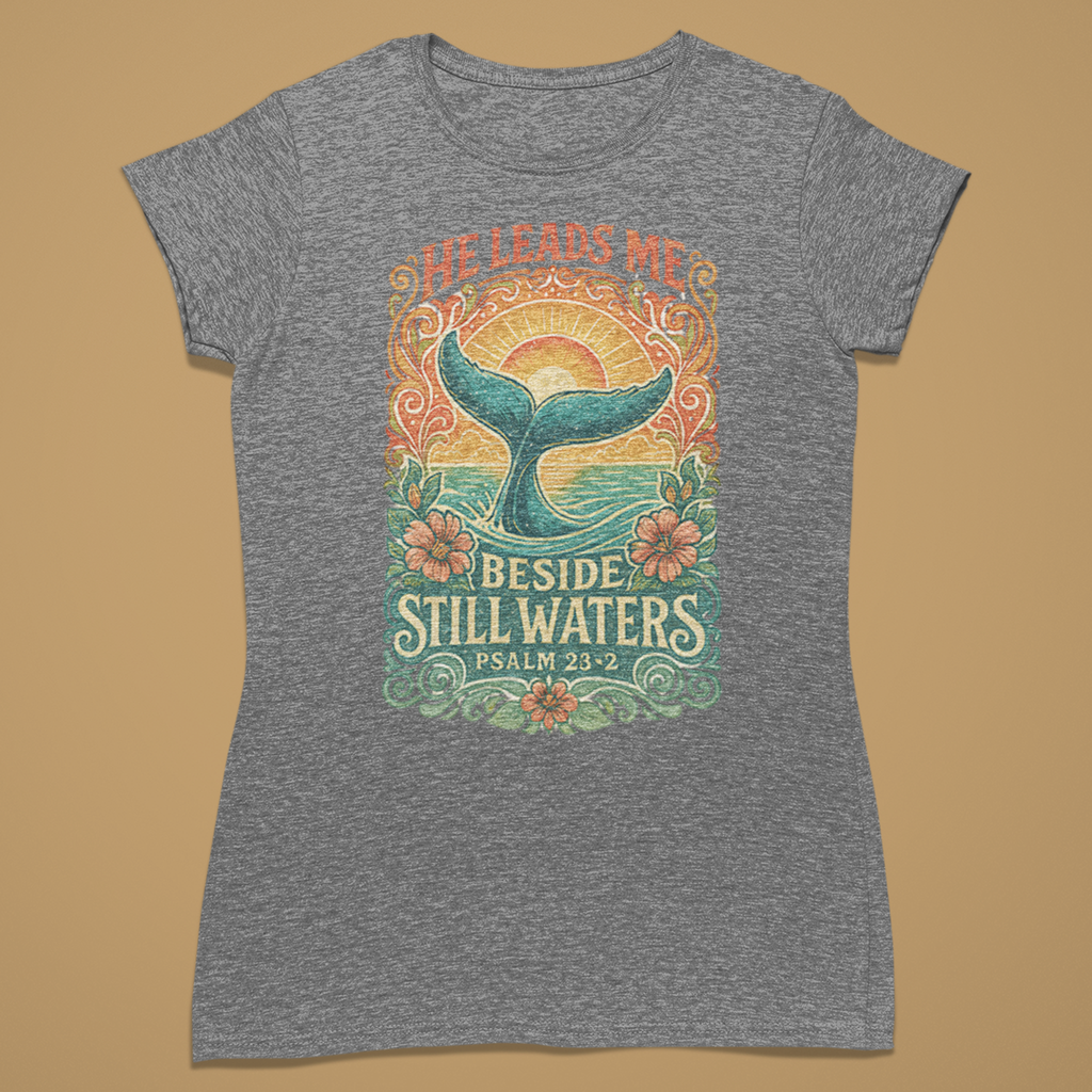 Still Waters - Fitted T-Shirt