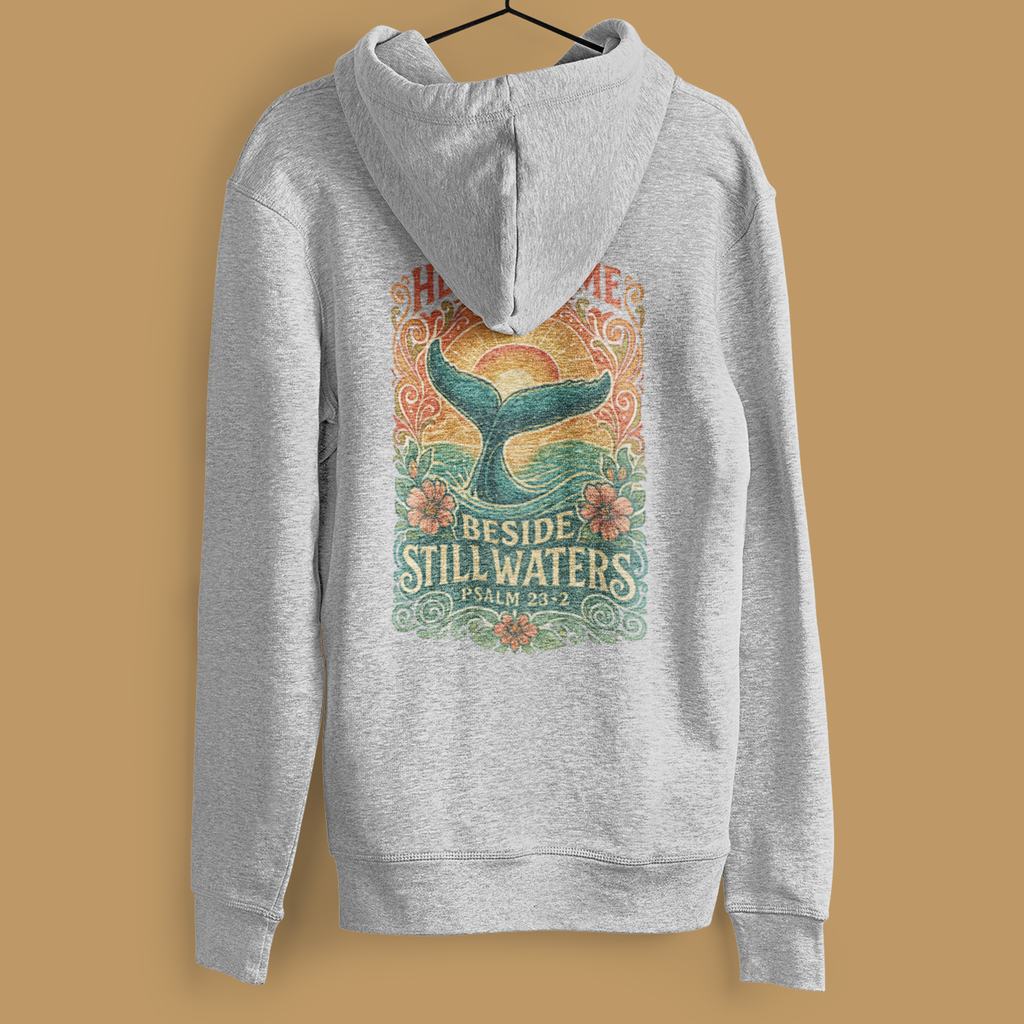 Still Waters Front And Back - Unisex Hoodie