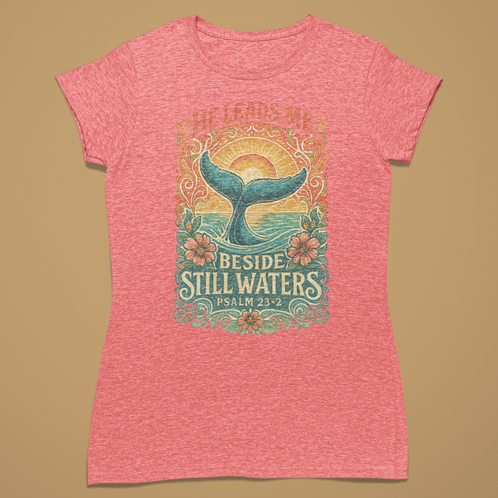 Still Waters - Fitted T-Shirt