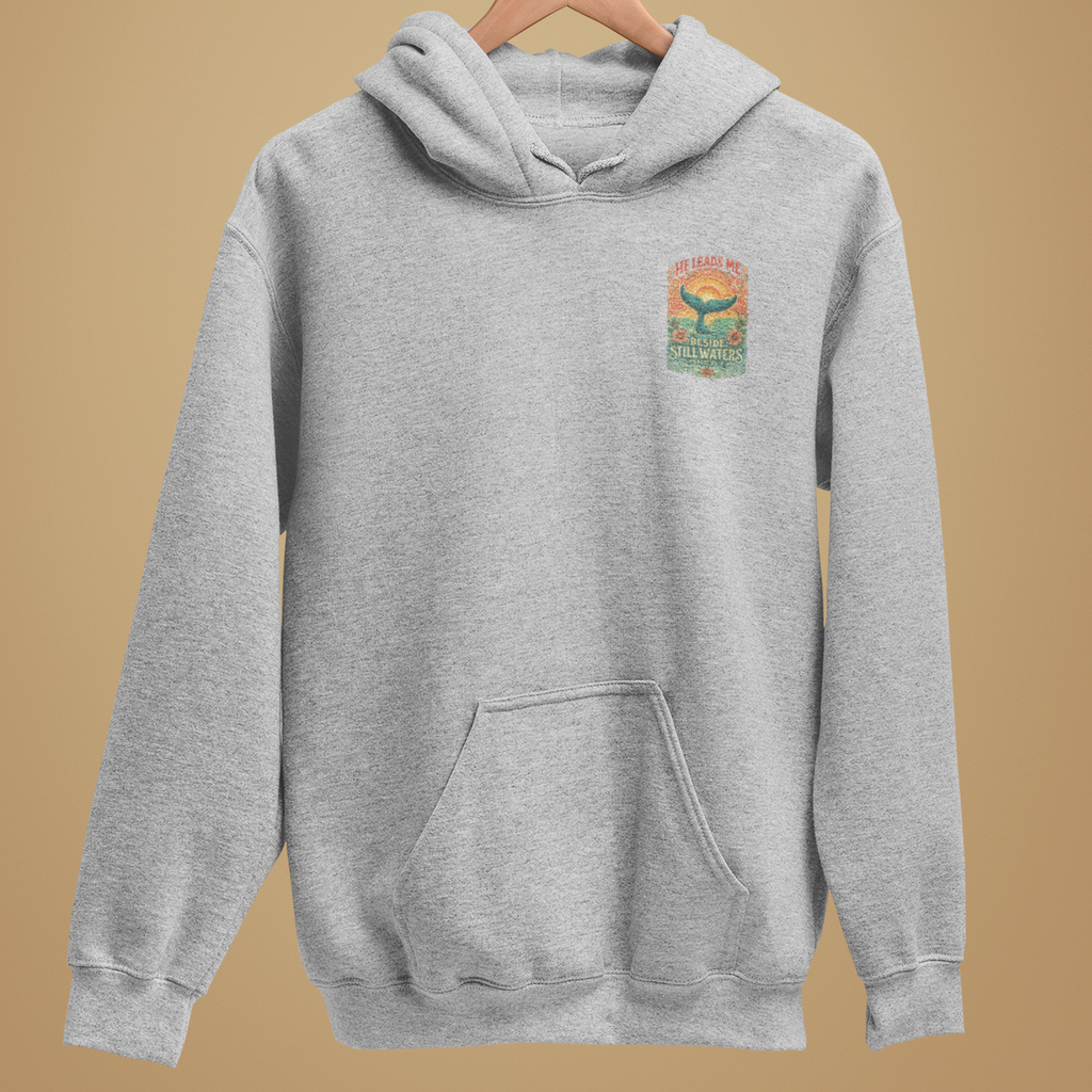 Still Waters Small Logo on chest - Unisex Hoodie