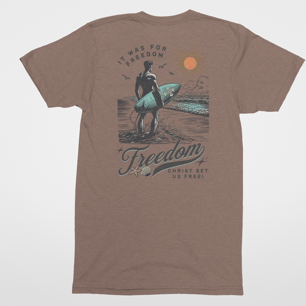 Surfer & Shell Men's T-Shirt