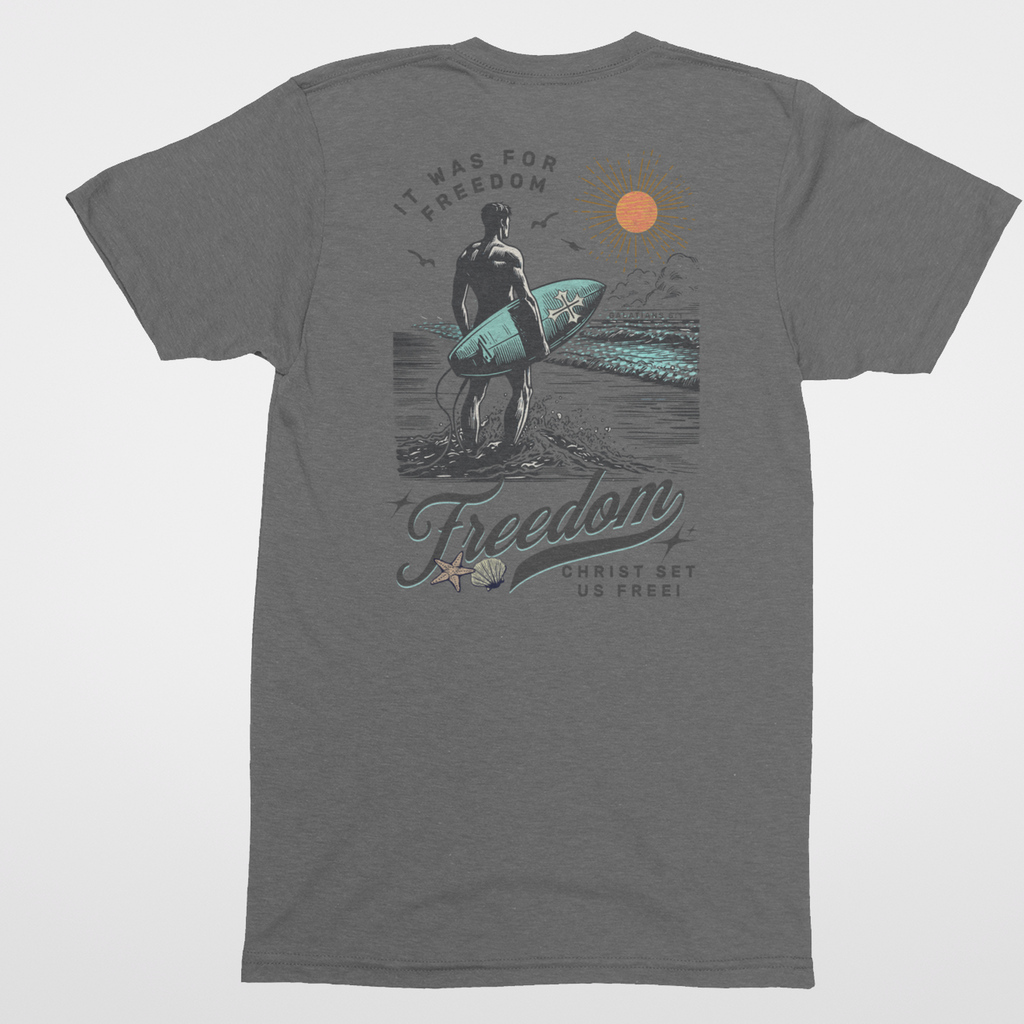 Surfer & Shell Men's T-Shirt