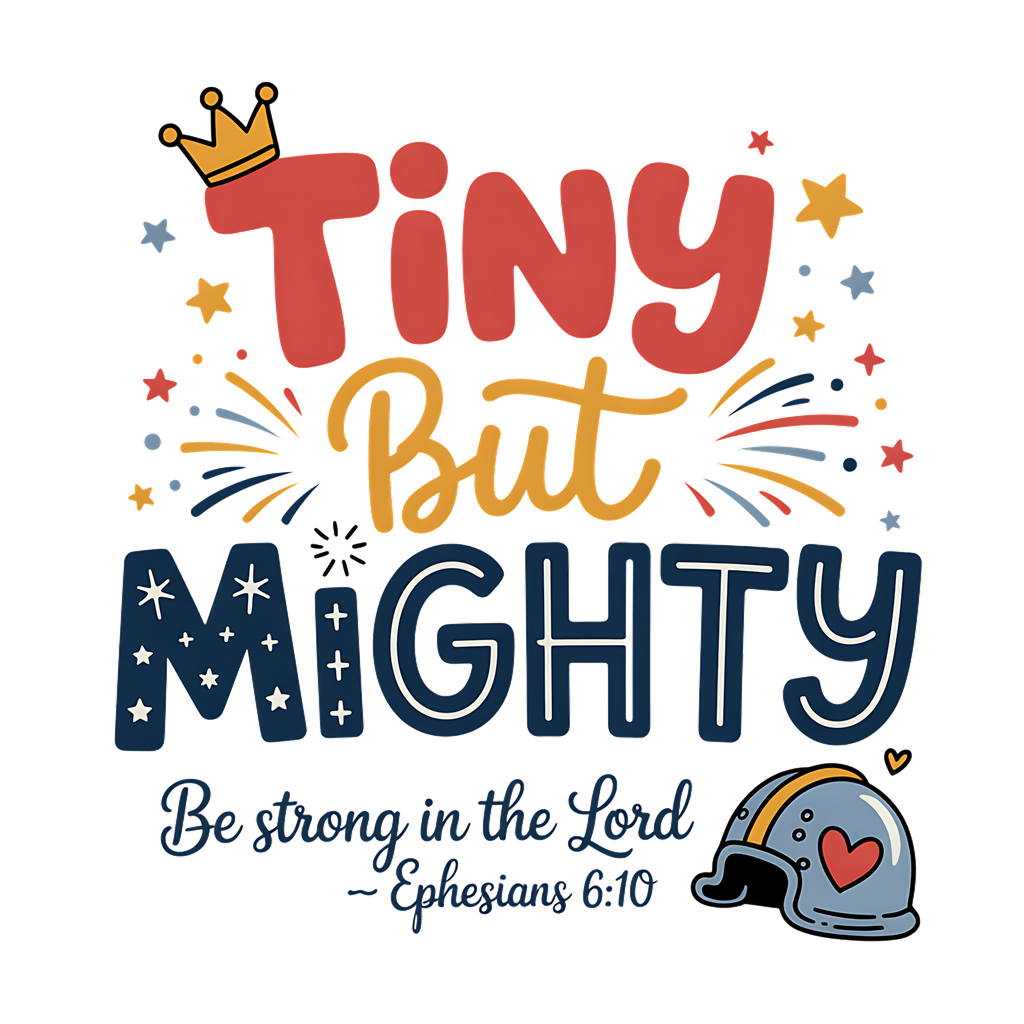 Tiny But Mighty - Kids Winter Hoodie