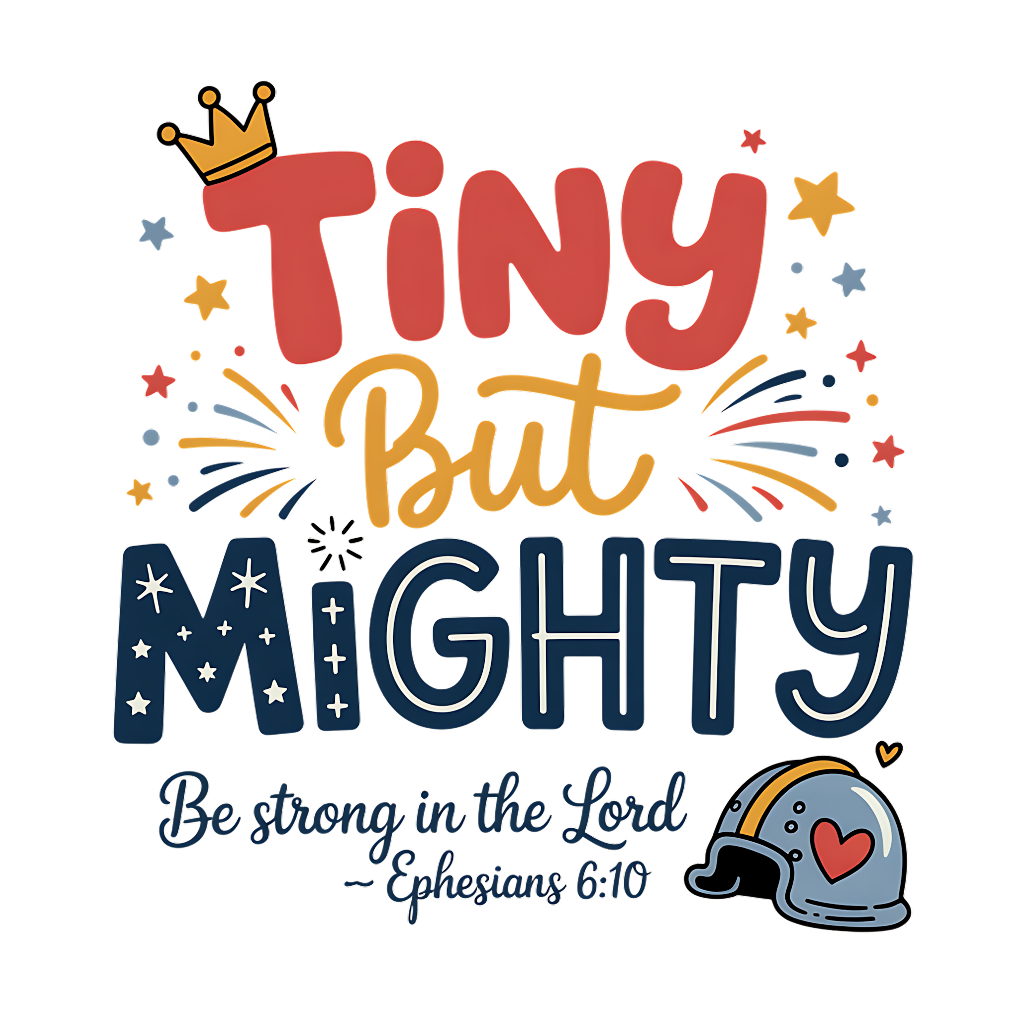 Tiny But Mighty - Kids Winter Hoodie