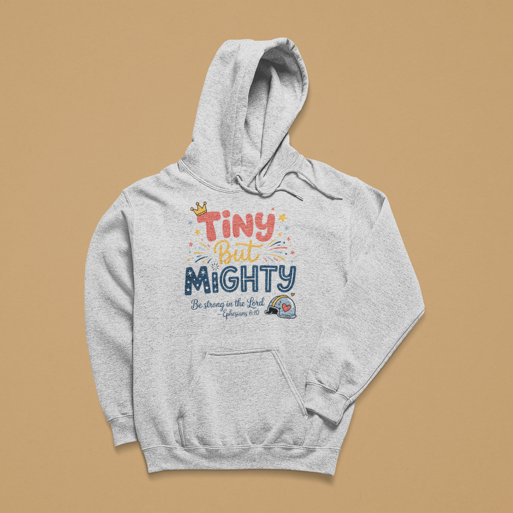 Tiny But Mighty - Kids Winter Hoodie