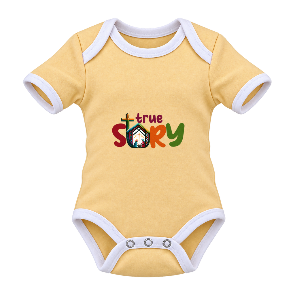 True Story baby grow, Yellow and White