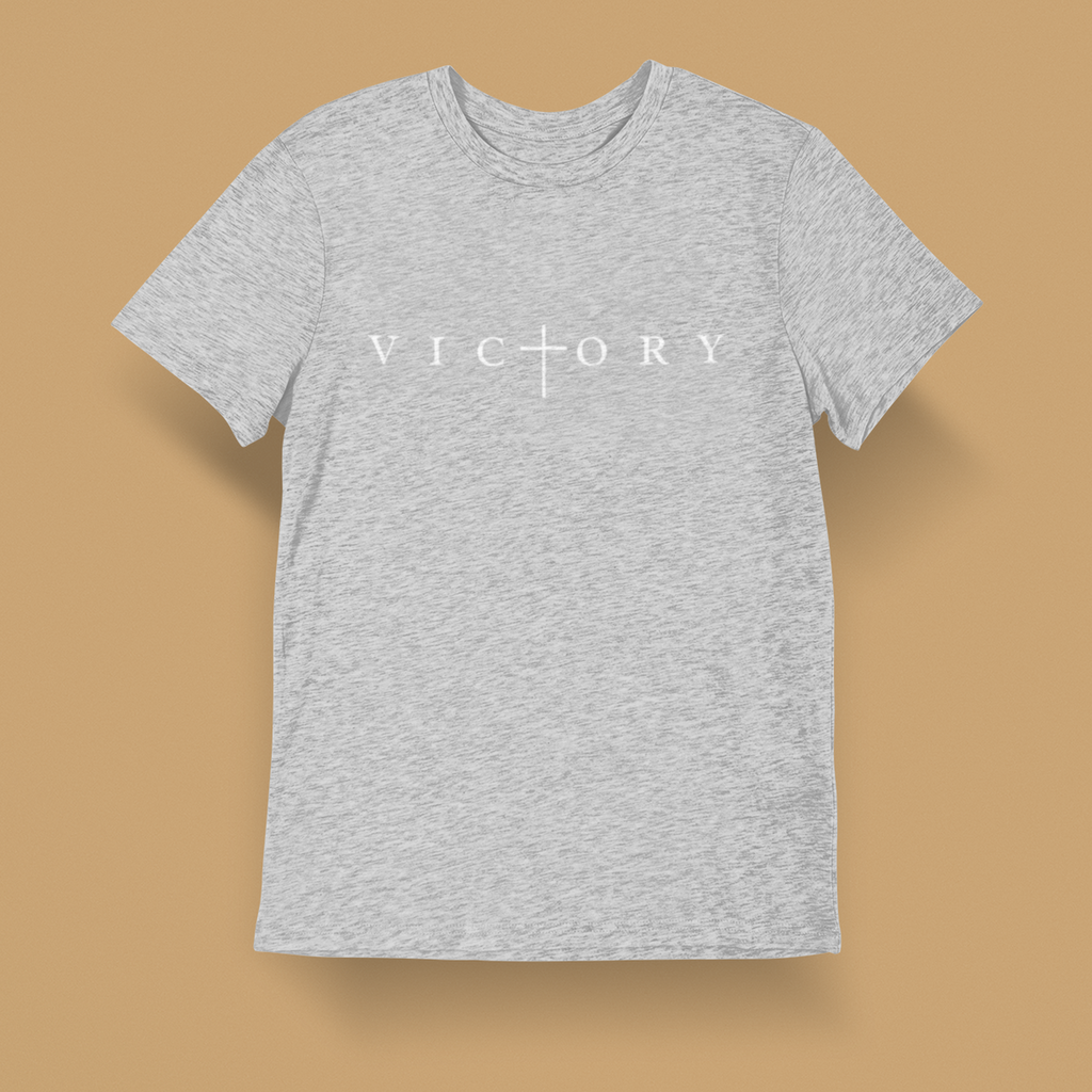 Victory Men's T-Shirt (White Print)
