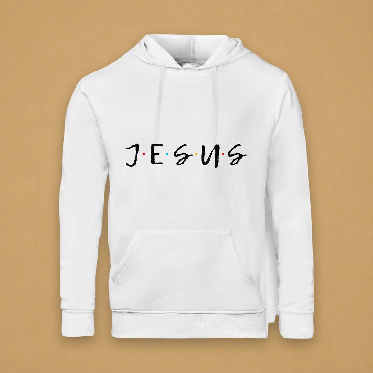 Jesus Friends Hoodie – White