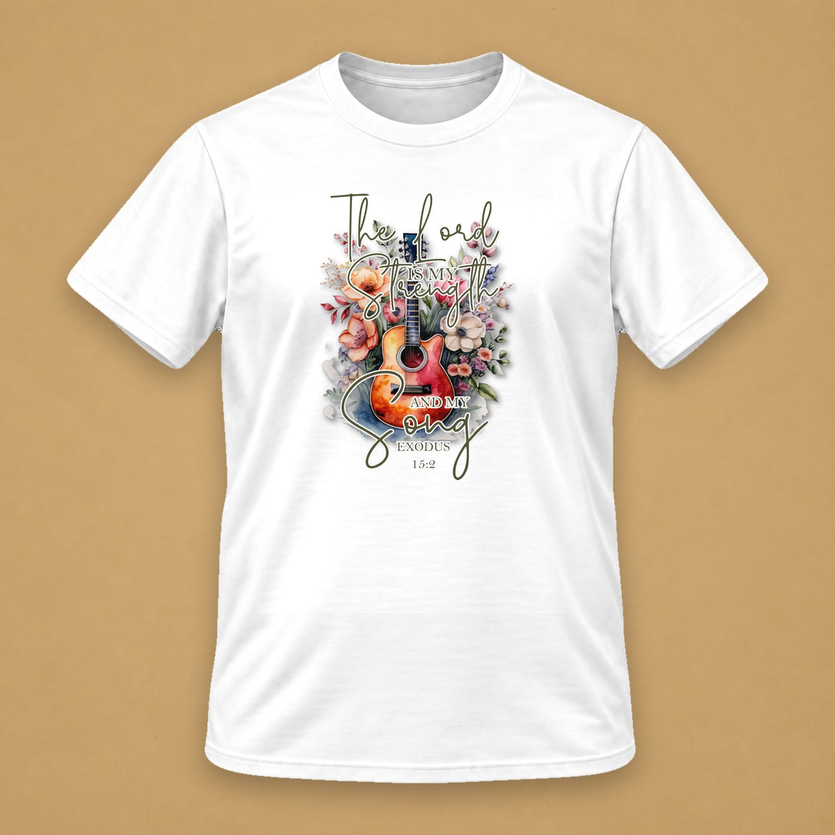 Guitar Classic Tee – White