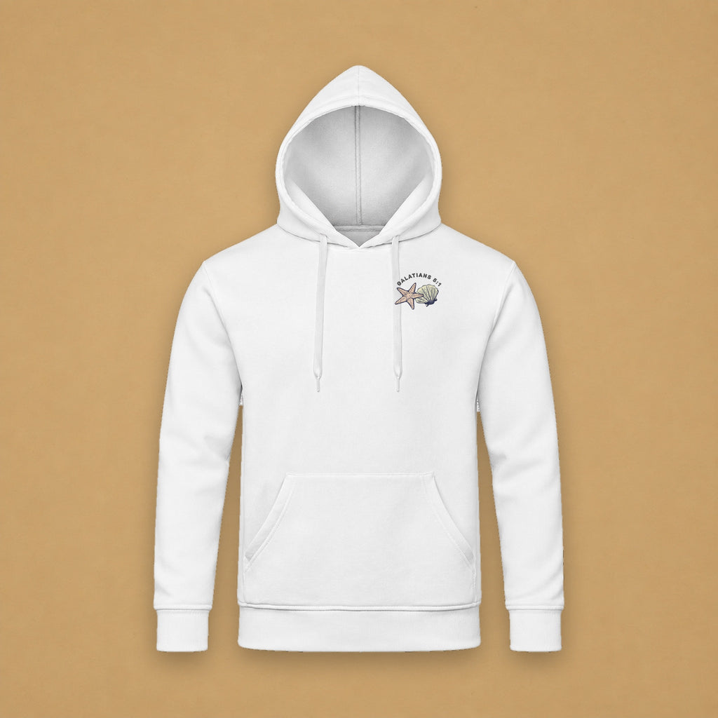 Freedom Hoodie – White – front
