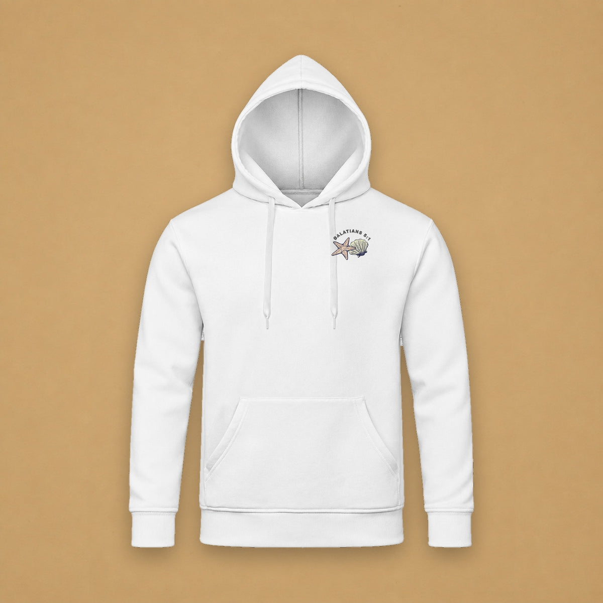 Freedom Hoodie – White – front