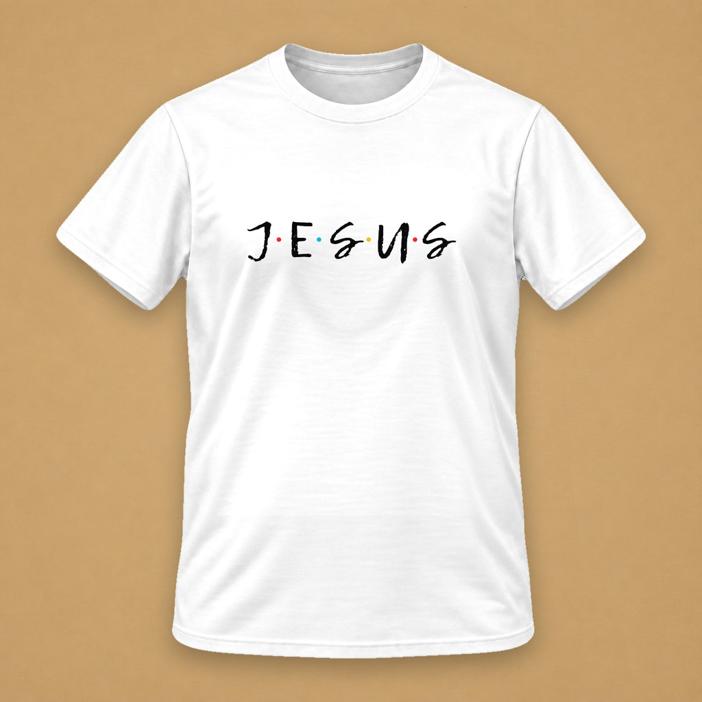 Jesus Friends Classic Tee – White