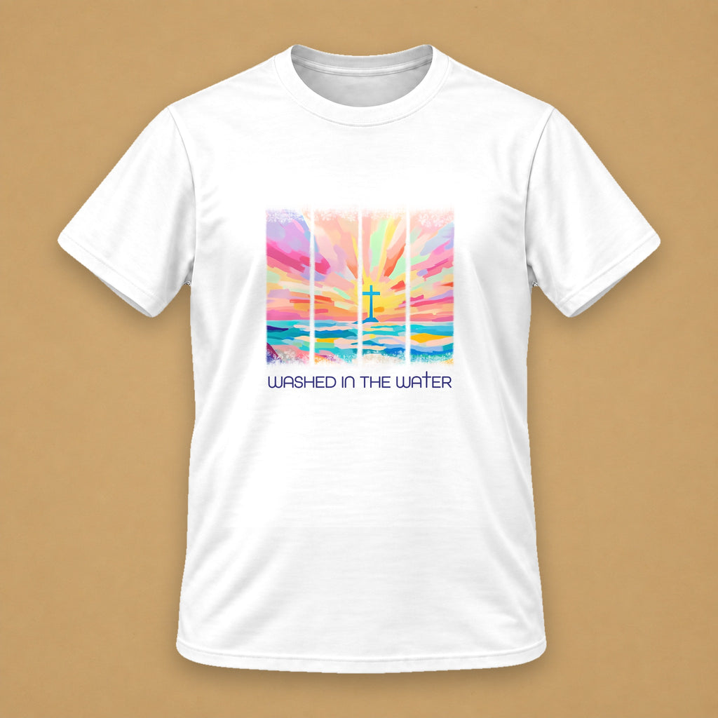 Baptism Classic Tee – White